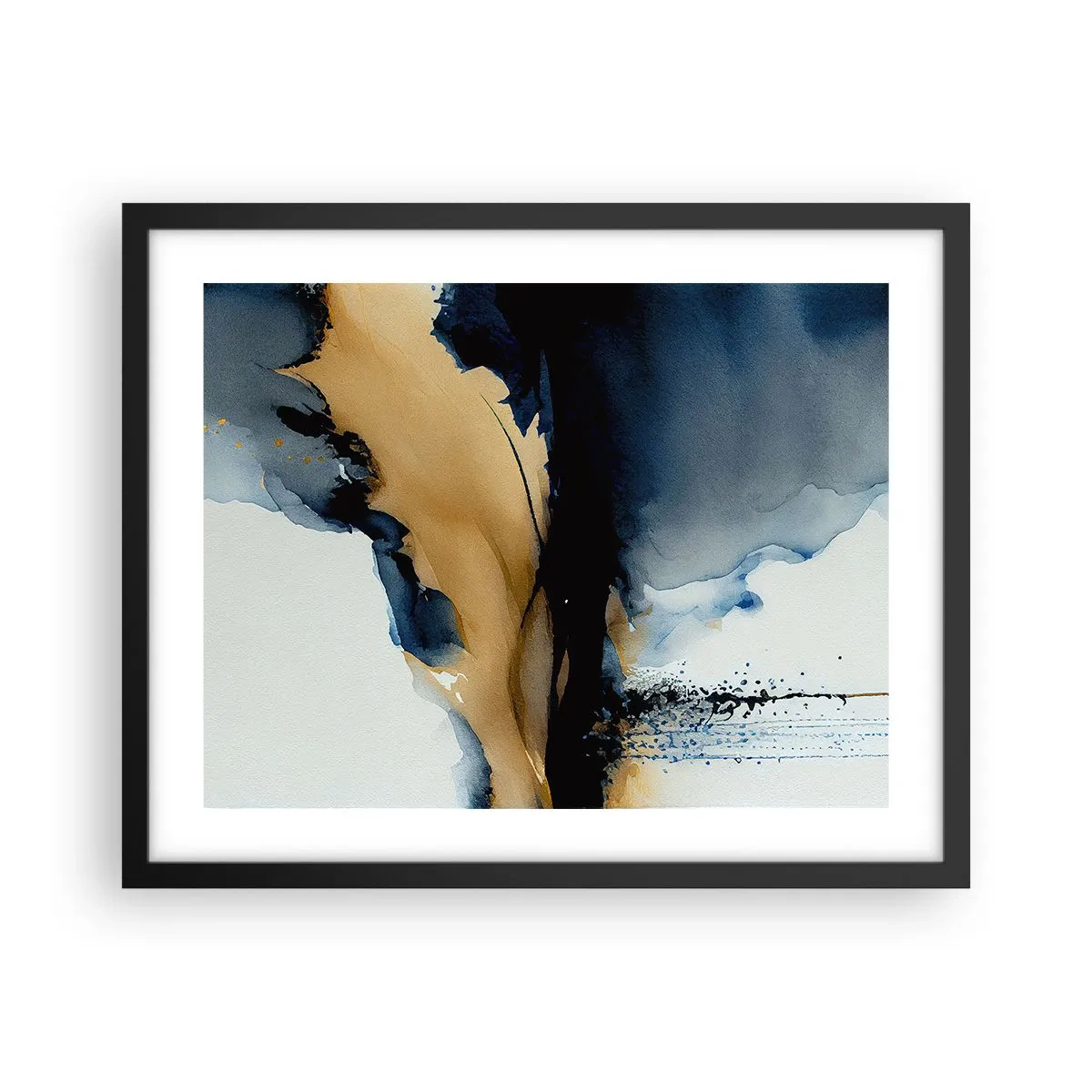 Poszter fehér keretben - A fátyol mögött - 50x40 cm