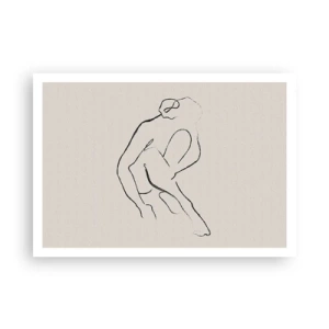 Poszter - Intim vázlat - 100x70 cm