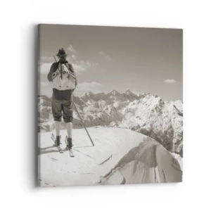 Vászonkép - És a hegyek ugyanazok - 40x40 cm