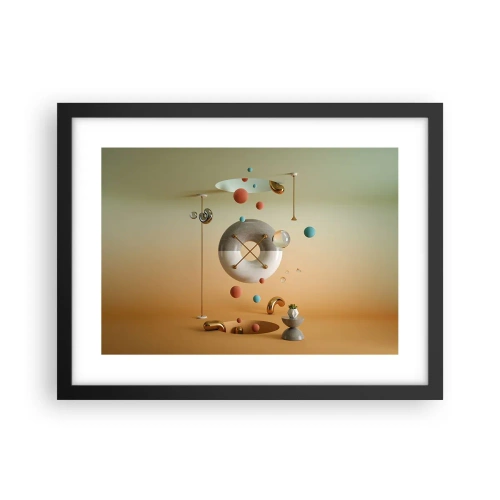 Poszter fehér keretben - Bármi megtörténhet - 40x30 cm