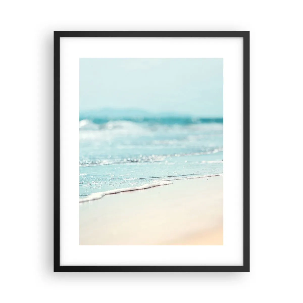 Poszter fehér keretben - Hő és zaj - 40x50 cm