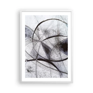 Poszter fekete keretben - Futurisztikus fantázia - 50x70 cm