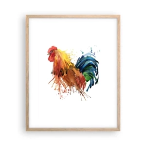 Poszter világos tölgy keretben - Királyi ruha, királyi büszkeség - 40x50 cm