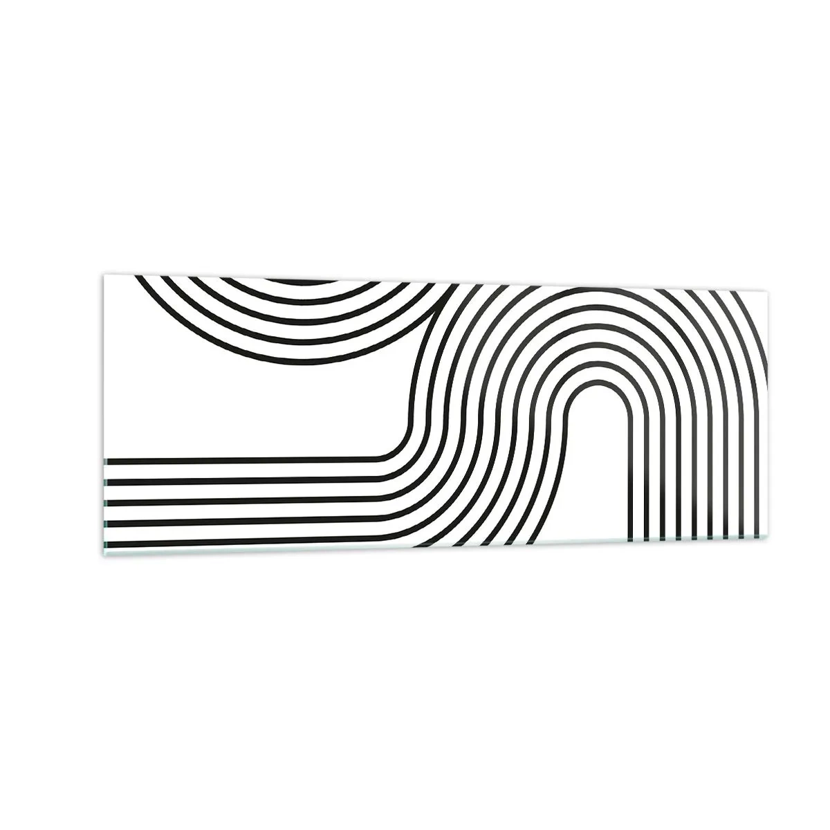 Üveg kép - Egy ívben - 140x50 cm