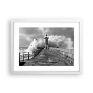 Poszter fekete keretben - Rettenthetetlen - 40x30 cm