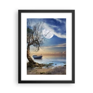 Poszter fehér keretben - Ez a vég vagy a kezdet? - 30x40 cm