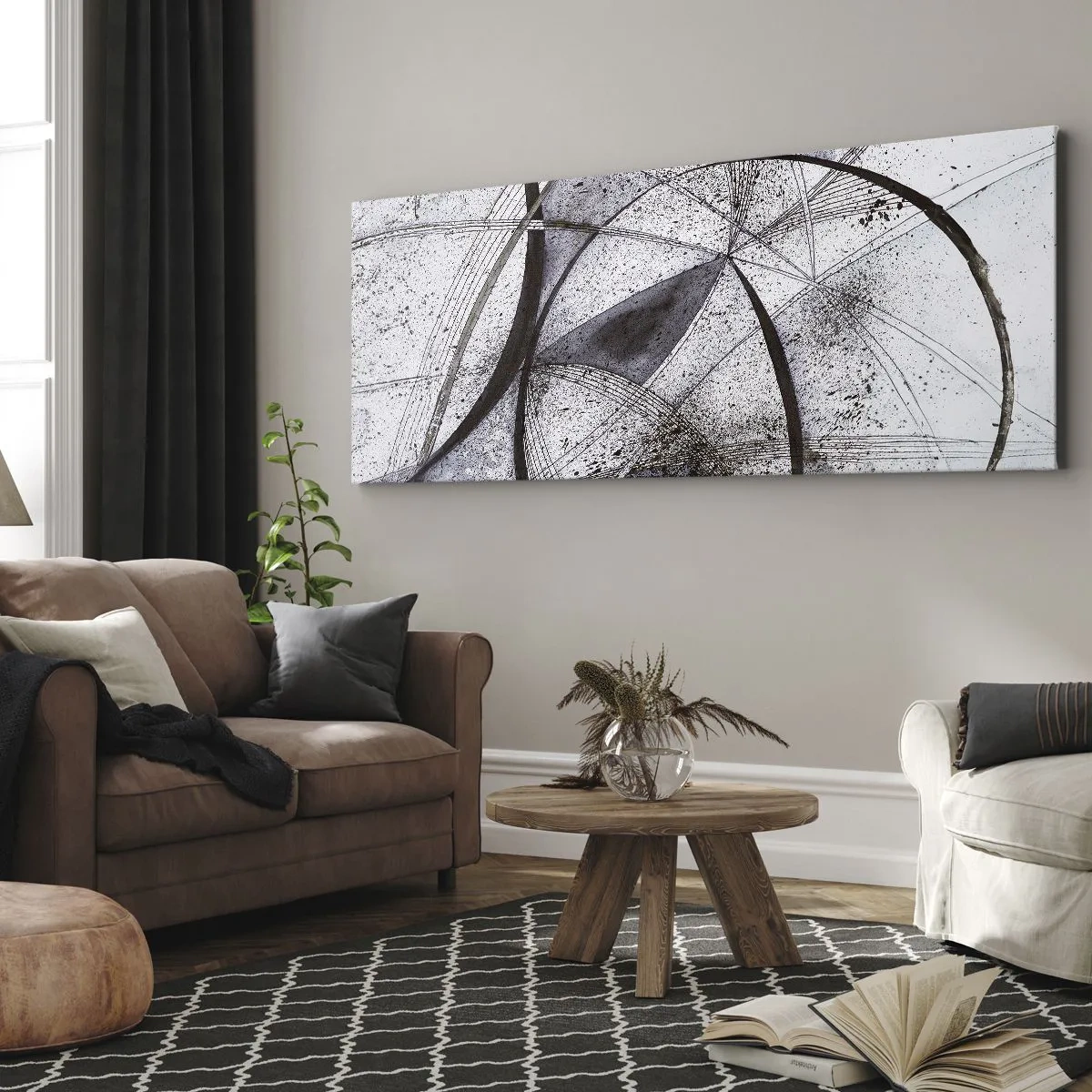 Vászonkép - Futurisztikus fantázia - 100x40 cm