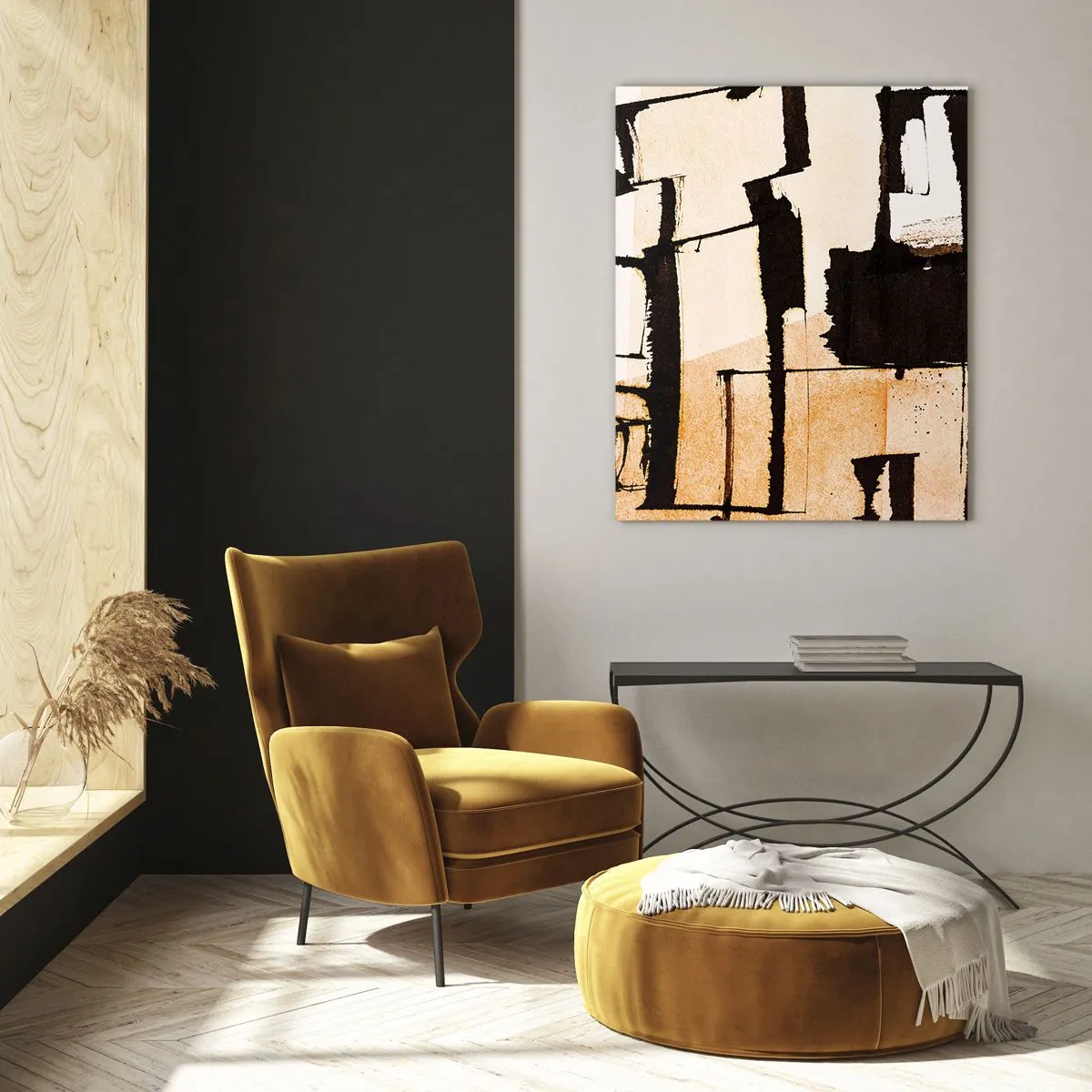 Üveg kép - Mégis rend - 50x70 cm