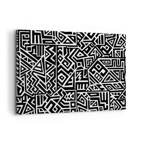 Vászonkép - Kolumbusz előtti kompozíció - 120x80 cm