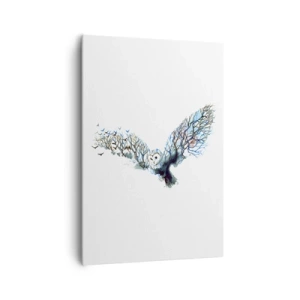 Vászonkép - Az erdő szárnyain - 70x100 cm