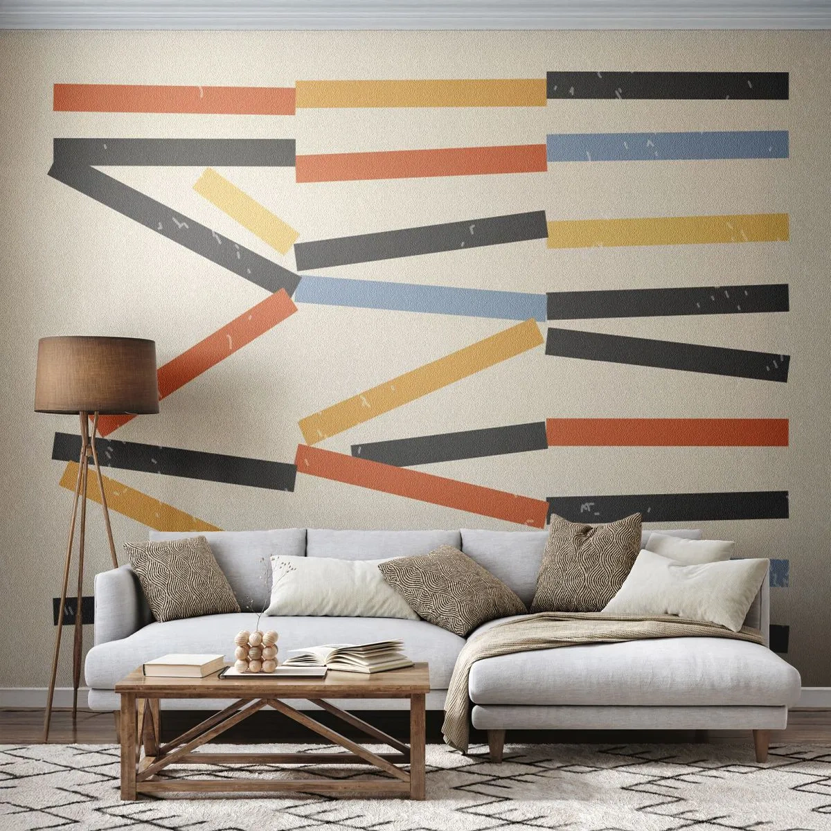 Öntapadós Fotótapéta Deluxe Sticker - Vízszintes kompozíció - Minimalizmus, Hipszter, Kortárs - 150x105 cm