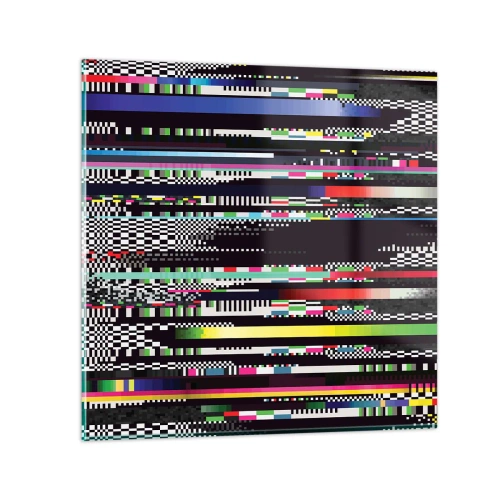 Üveg kép - A valóság kontrollképe - 70x70 cm