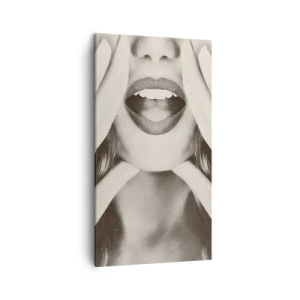 Vászonkép - Jövök már! - 45x80 cm