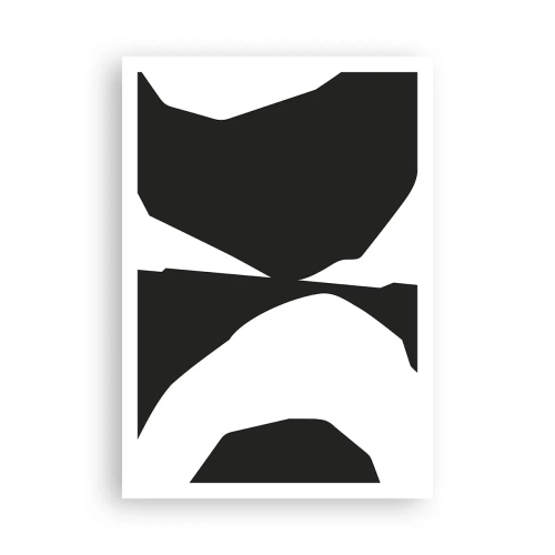 Poszter - Pozitív-negatív - 70x100 cm