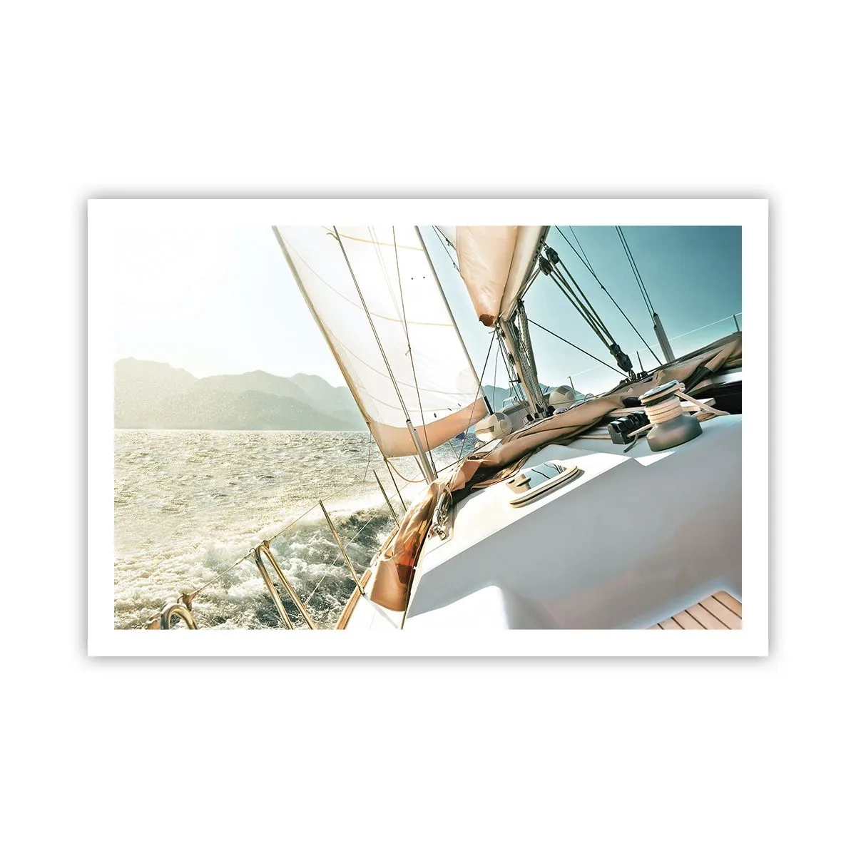 Poszter - Dagadó vitorlákkal - 91x61 cm