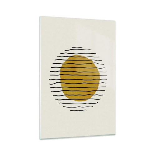 Üveg kép - A hőtől remegő absztrakció - 80x120 cm