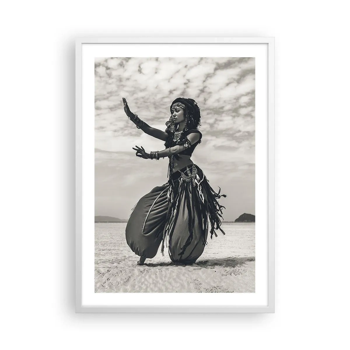 Poszter fekete keretben - A déli szigetek tánca - 50x70 cm