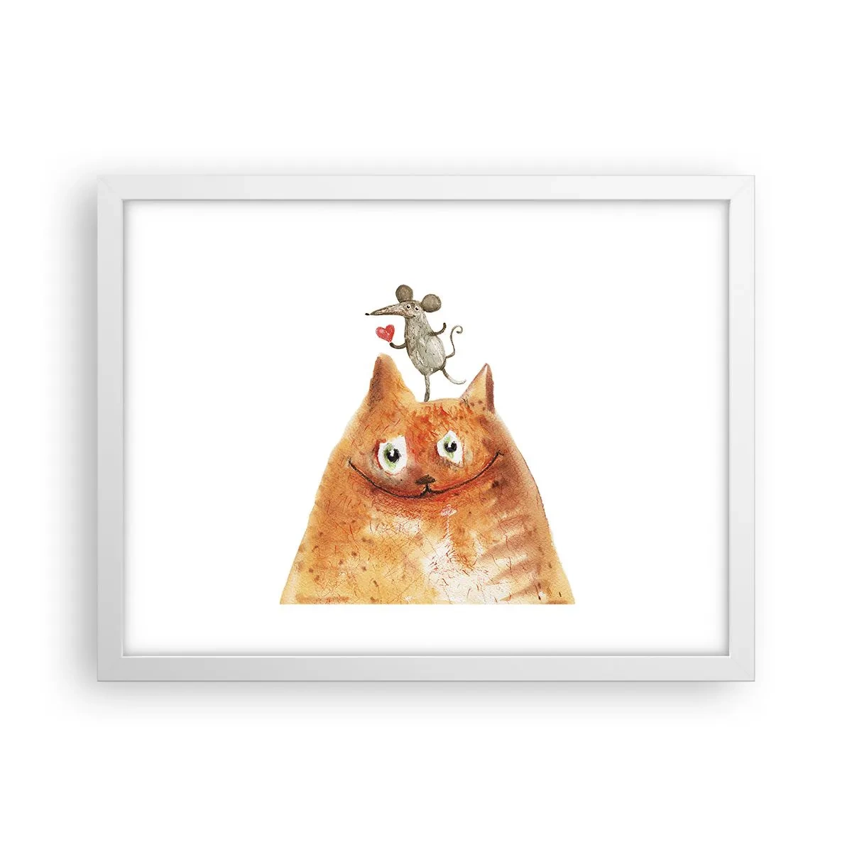 Poszter fekete keretben - A szerelem paradoxonjai - 40x30 cm