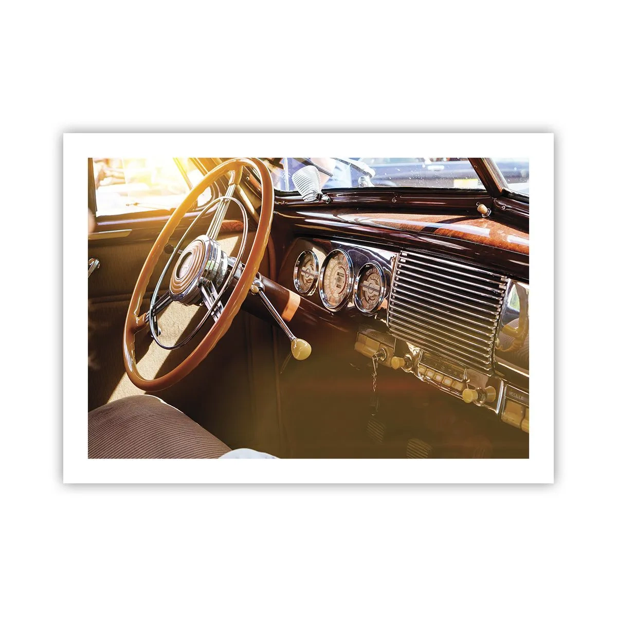 Poszter - Múlt luxusnak a fuvallata - 70x50 cm