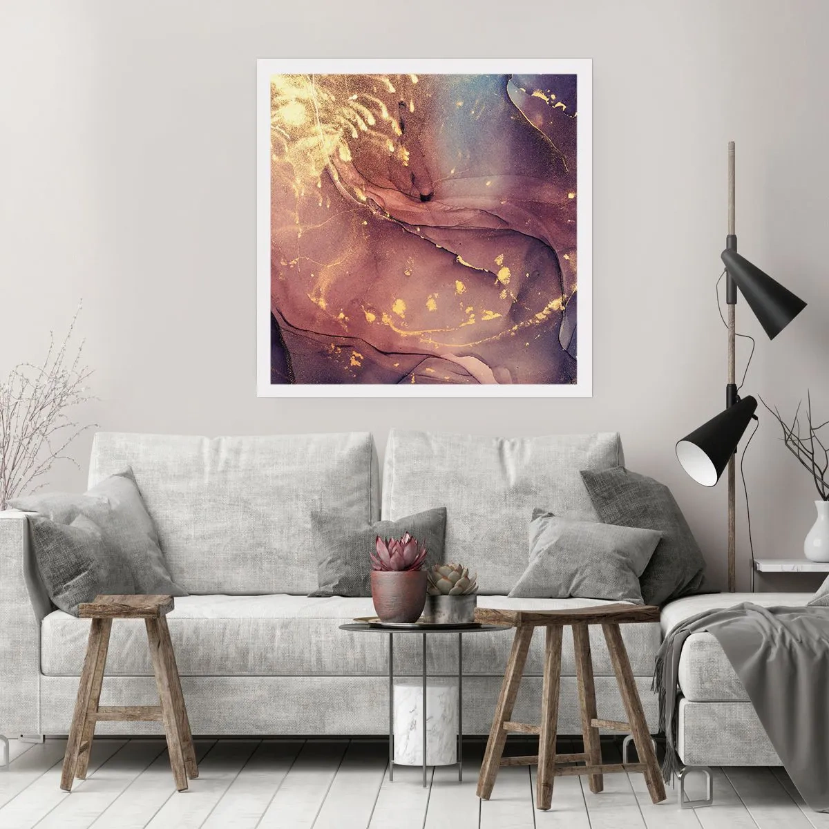 Poszter - Anyag és lélek - 60x60 cm