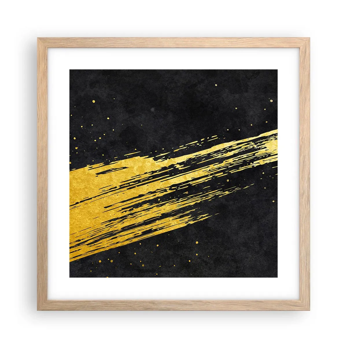 Poszter világos tölgy keretben - Ugrás a hipertérbe - 40x40 cm