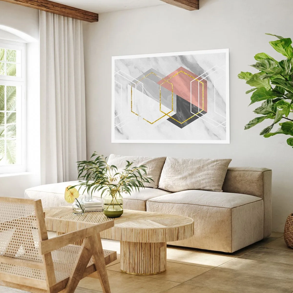 Poszter - Lánc kompozíciója - 70x50 cm