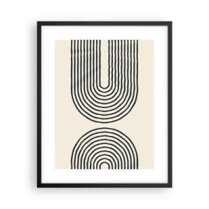 Poszter fehér keretben - Bármelyik percben ... - 40x50 cm