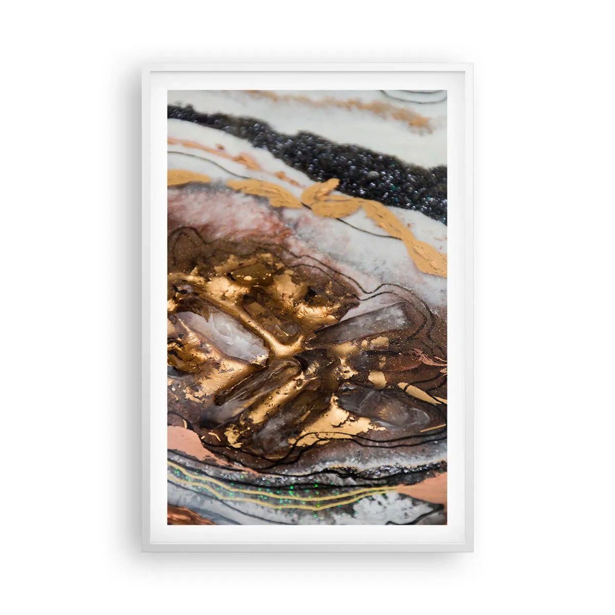 Poszter fekete keretben - A föld eleme - 61x91 cm