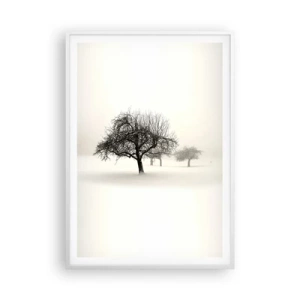 Poszter fekete keretben - Téli álom - 70x100 cm