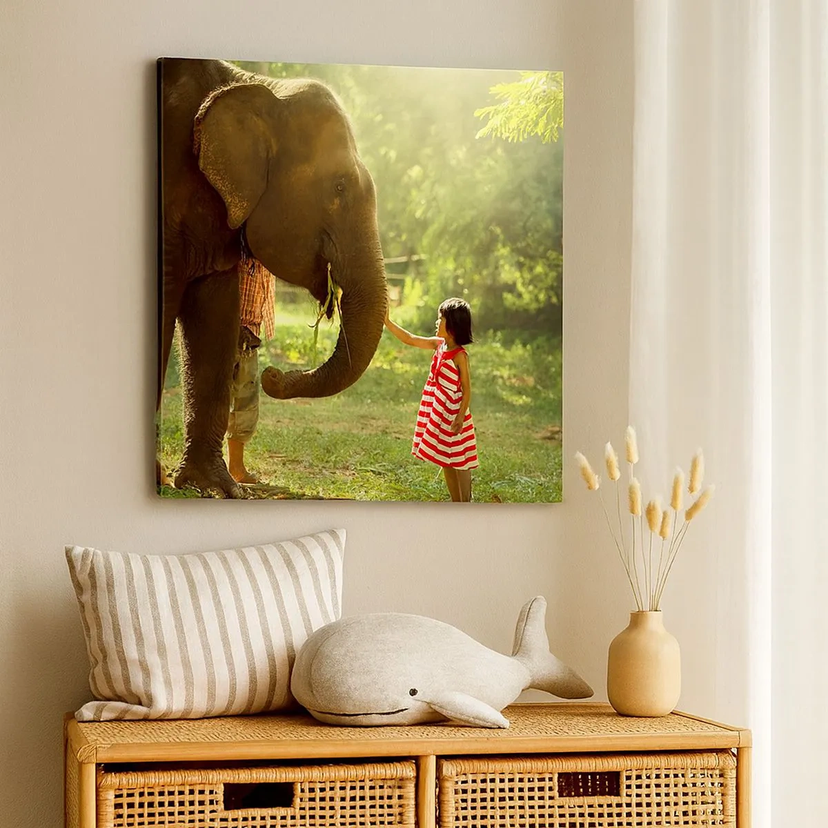 Vászonkép - A barátság ereje - 30x30 cm