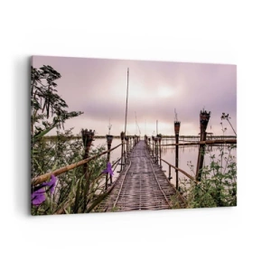 Vászonkép - Nyugalom és csend Ázsiában - 100x70 cm