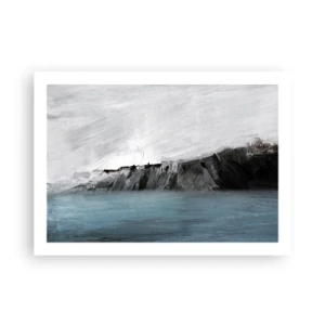 Poszter - Víz - föld: az elemek összecsapása - 70x50 cm
