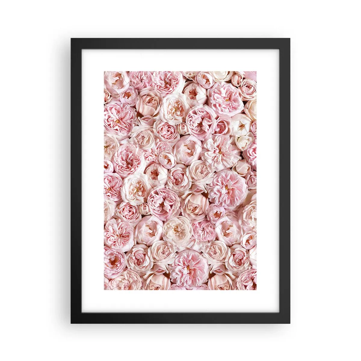 Poszter fehér keretben - Rózsákkal átszőve - 30x40 cm