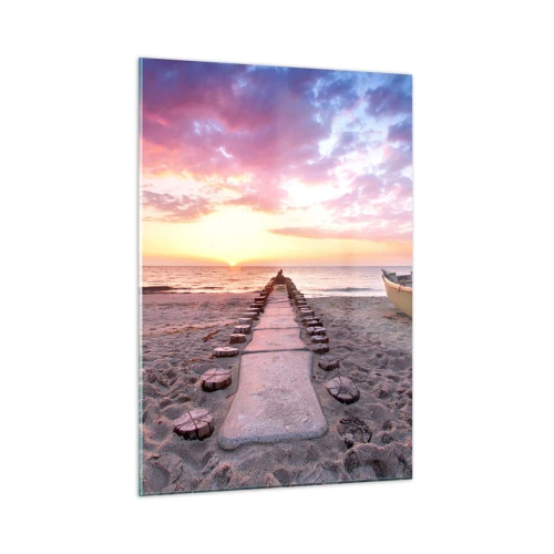 Üveg kép - Egy pillanatnyi mély élmény - 50x70 cm