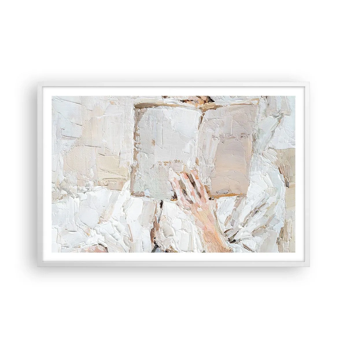 Poszter fekete keretben - Egy másik világban - 91x61 cm