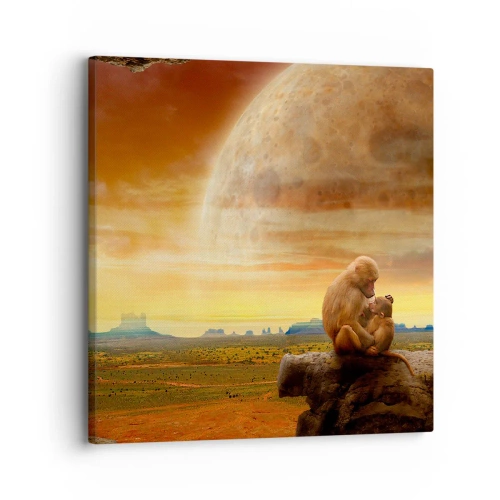 Vászonkép - A szerelem mindenhol ugyanaz - 30x30 cm