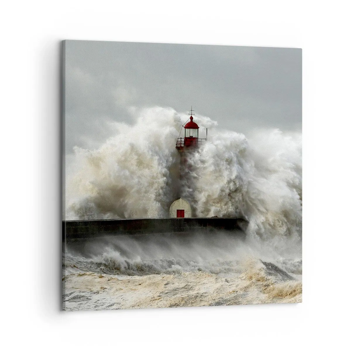 Vászonkép - Az óceán haragja - 50x50 cm