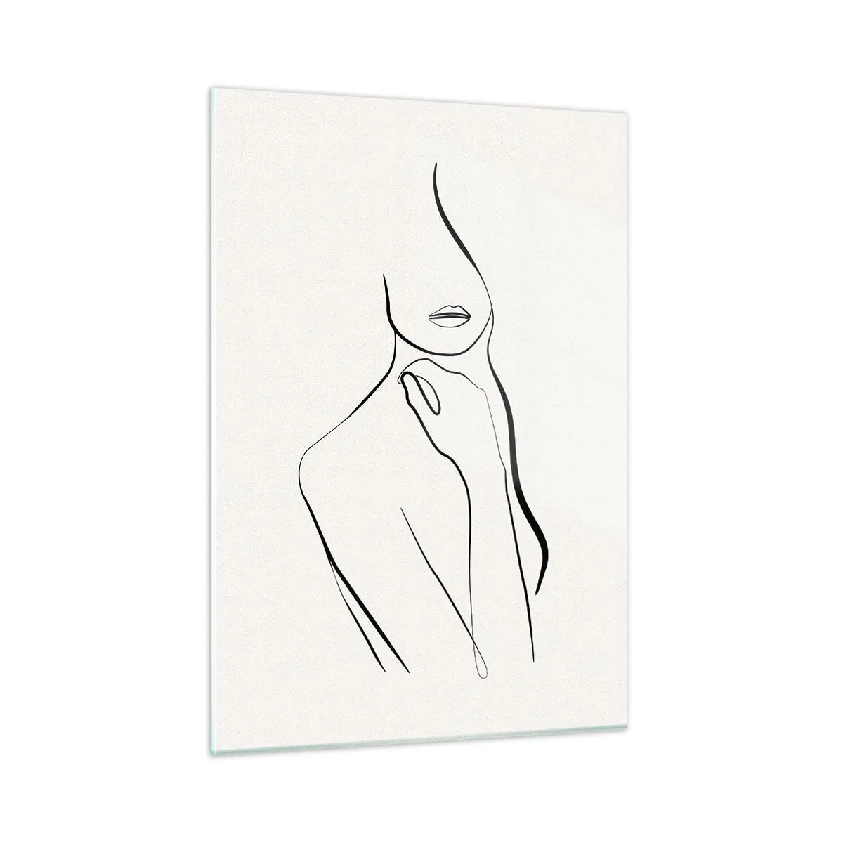 Üveg kép - A melankólia hulláma - 50x70 cm