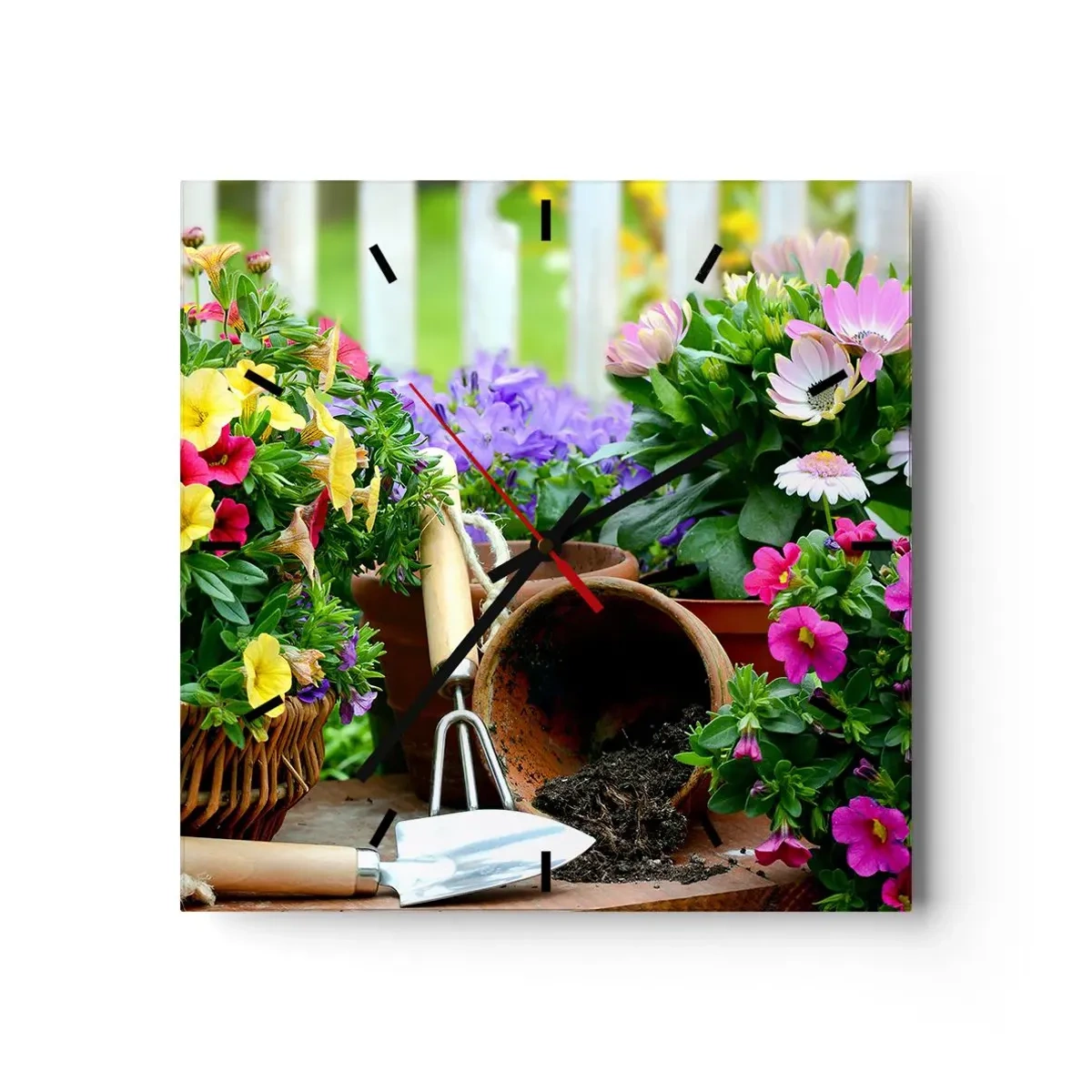 Falióra, Óra - Zosia kertje - 30x30 cm