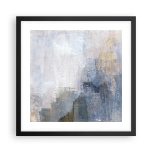 Poszter fehér keretben - Színtónusok és akkordok - 40x40 cm