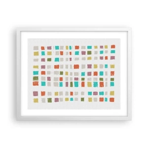 Poszter fekete keretben - Ismeretlen játék - 50x40 cm