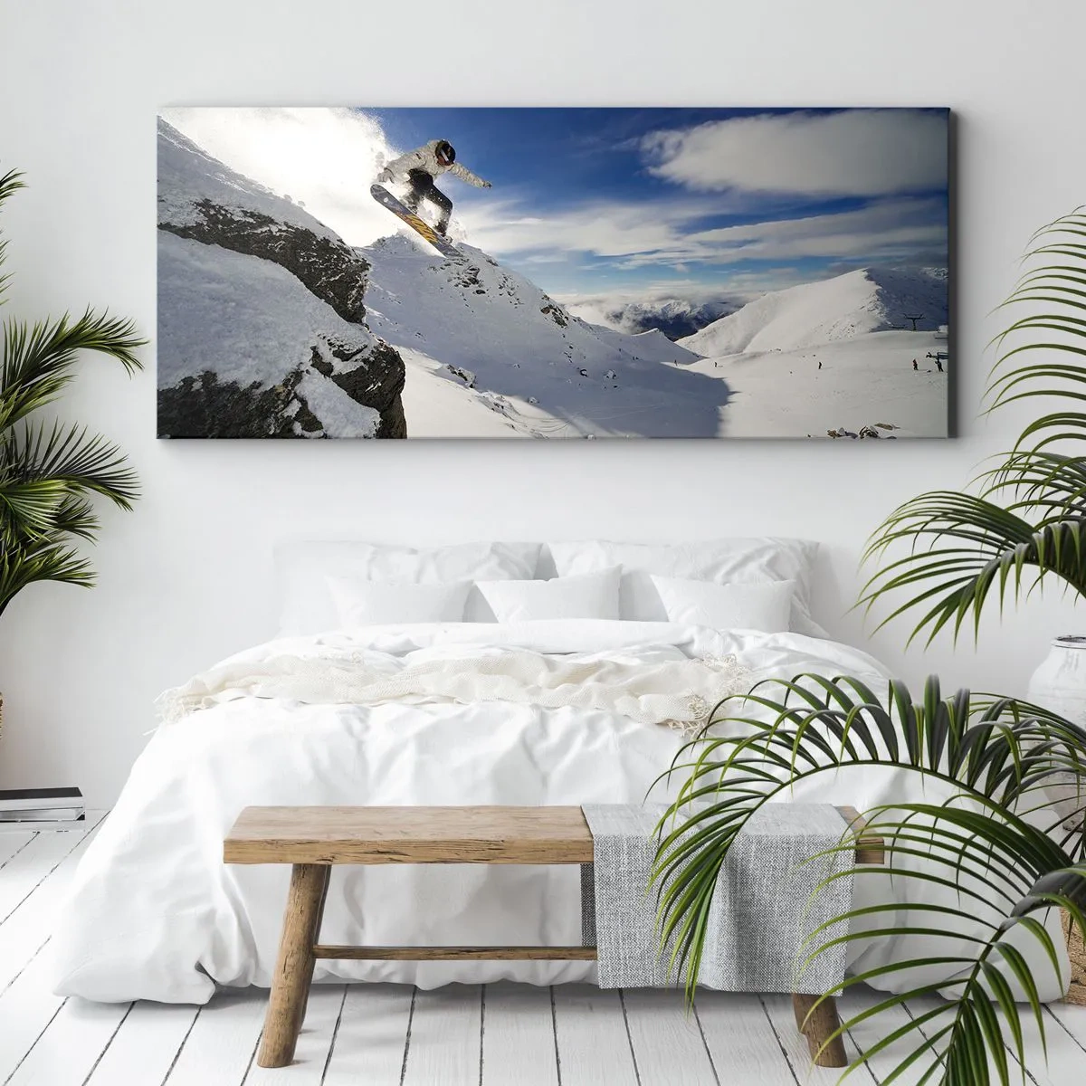 Vászonkép - Szabadság határok nélkül - 90x30 cm