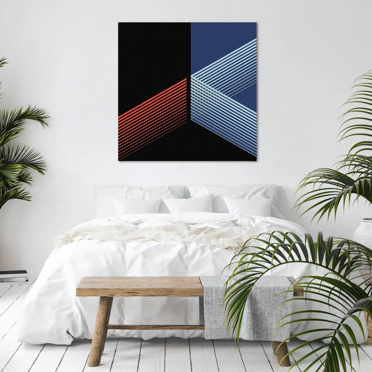 Vászonkép - Egyszerű történet - 40x40 cm