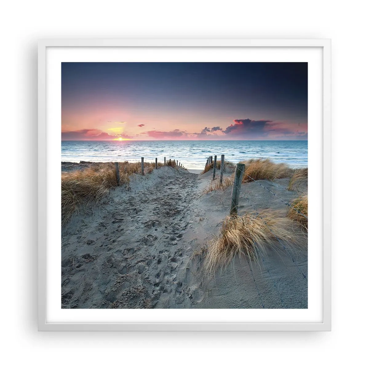 Poszter fekete keretben - Kiöntöttél egy sugárzó szivárványos fényt... - 60x60 cm