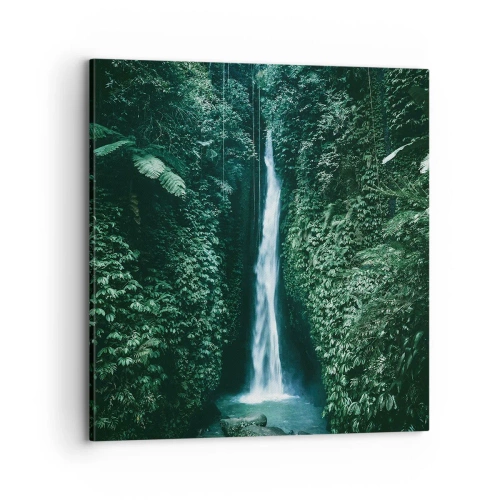 Vászonkép - Trópusi gyógyforrás - 70x70 cm