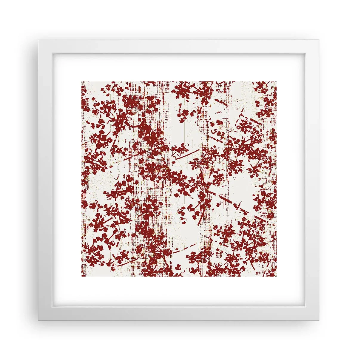 Poszter fekete keretben - Mint egy régi perkál - 30x30 cm