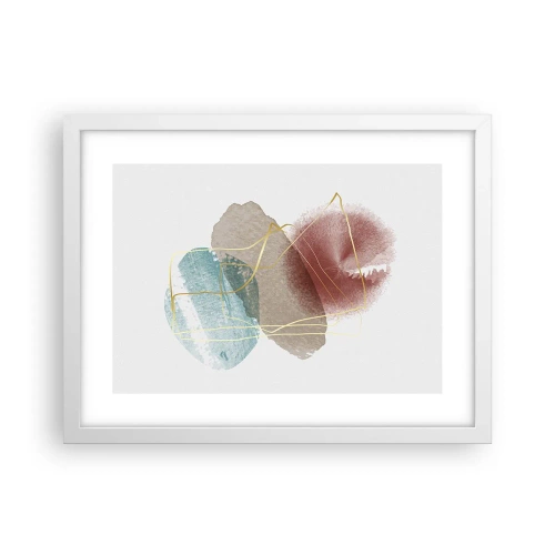 Poszter fekete keretben - Az űr koralljai - 40x30 cm