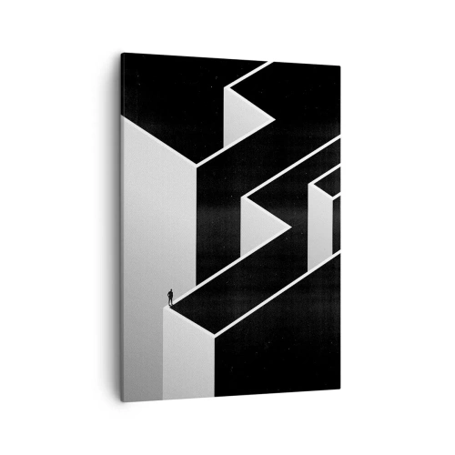 Vászonkép - Magány a csúcson - 50x70 cm