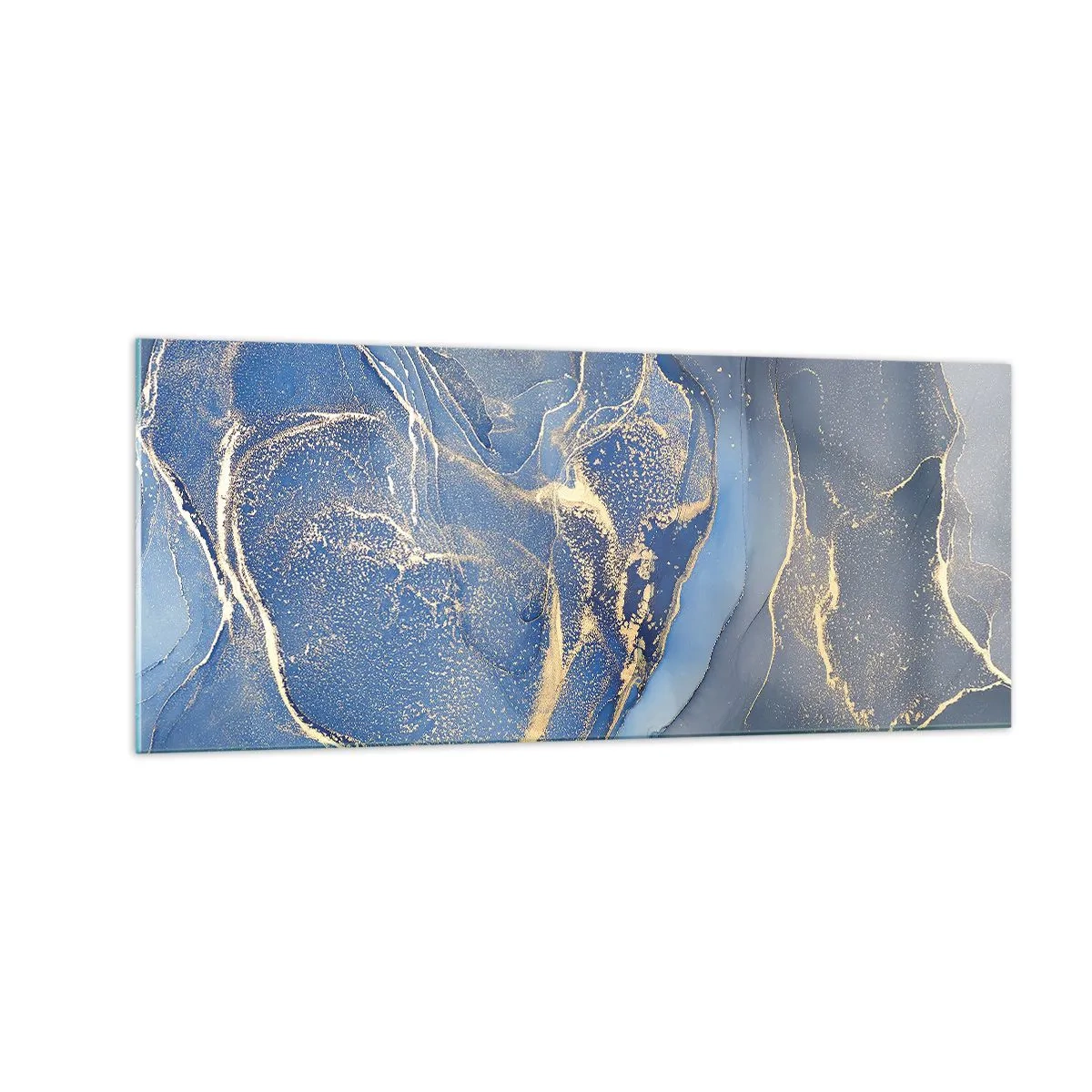 Üveg kép - Arany por - 100x40 cm