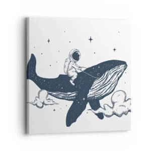 Vászonkép - Egy kozmikus kaland - 30x30 cm